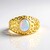 Anello in argento con Opale di Welo (Ornaments by de Melo)