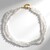 Collana in argento con Quarzo Bianco