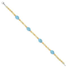 Bracelet en argent et Turquoise