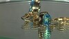 Pendientes en plata con Topacio de Marambaia