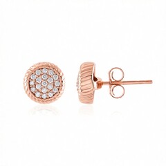 Orecchini in oro con Diamante IF (G) (de Melo Gold)