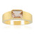 Bague en argent et Morganite du Brésil