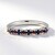Anello in argento con Zaffiro Blu