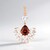 Ciondolo in argento con Zircone Rosa (Adela Silber)