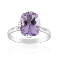 Anello in argento con Ametista Rose de France