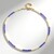 Collana in argento con Tanzanite
