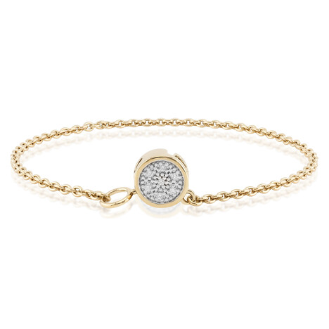 SI1 (G) Diamond Silver Bracelet (Annette)