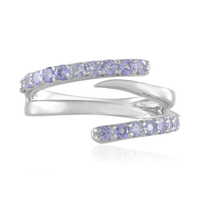 Bague en argent et Tanzanite (de Melo)