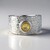Anello in argento con Berillo Giallo