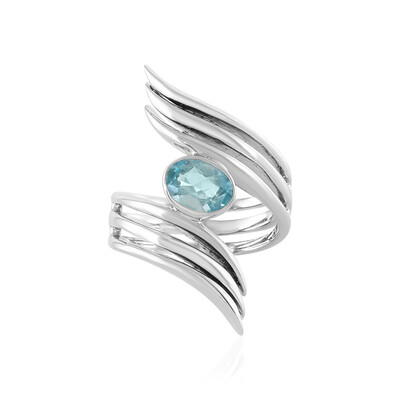 Bague en argent et Zircon de Ratanakiri (de Melo)