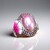 Anello in argento con Perla Mabe (Dallas Prince Designs)