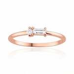 SI1 (G) Diamant-Goldring (Annette)