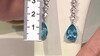 Pendientes en plata con Topacio de Marambaia