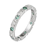 Edelstein-Silberring