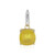 9K Madagascar Yellow Sapphire Gold Pendant
