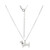 Collana in argento con Zircone