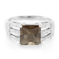 Bague en argent et Quartz