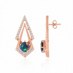 Mezezo-Opal-Silberohrringe (de Melo Essence)