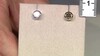 Pendientes en oro con Diamante champán I2