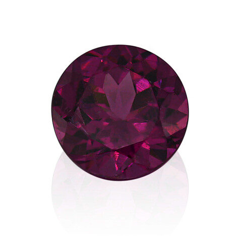 Piedra preciosa con Granate Magenta 0.96 ct