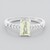 Anello in argento con Kunzite Canarino