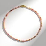 Collana in argento con Opale Rosa