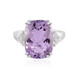 Lavendel-Amethyst-Silberring