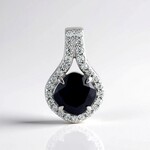 Ciondolo in argento con Opale Mezezo