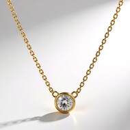 Collier en or et Diamant SI1 (H) (CIRARI)