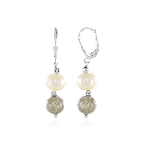 Akoya Pearl Silver Earrings