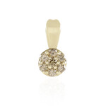 Ciondolo in oro con Diamante Champagne I2 (de Melo Gold)