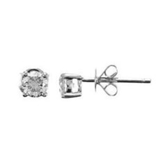 Orecchini in oro con Diamante I2 (H)