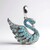Pendentif en argent et Topaze bleu Suisse