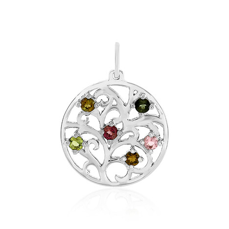 Colgante en plata con Turmalina