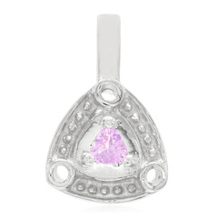 Pendentif en argent et Tourmaline cuprifère rose