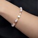 Bracciale con Perla d'Acqua Dolce Bianca (Riya)