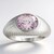 Anello in argento con Kunzite