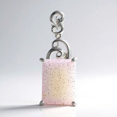Ciondolo in argento con Agata Glitter