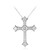 Collier en argent et Topaze blanche