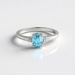 Anello in argento con Zircone Ratanakiri