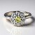 Bague en argent et Grenat du Mali