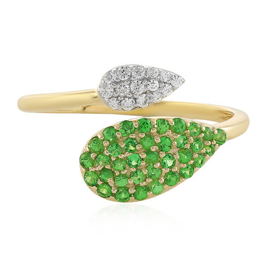 Anello in oro con Tsavorite (La Revelle)