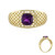 Amethyst-Goldring (Ornaments by de Melo)