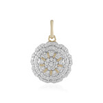 Colgante en oro con Diamante SI2 (H) (de Melo Gold)