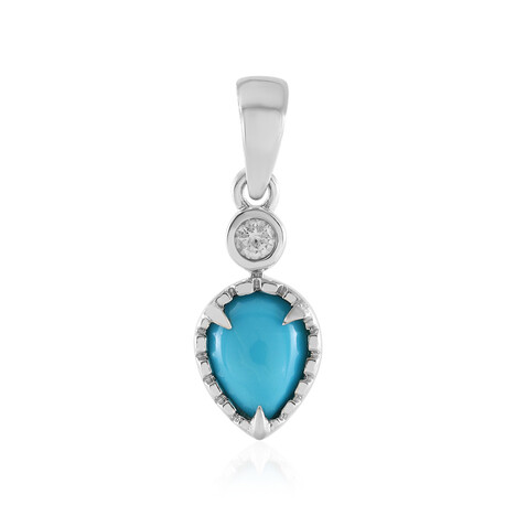 Türkis-Silberanhänger