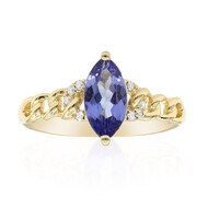 Bague en or et Tanzanite AAA (CIRARI)