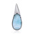 Larimar Silver Pendant