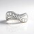 Anello in argento con Diamante I2 (H) (de Melo)