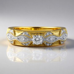 Anello in oro con Diamante SI1 (G)