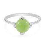 Kaiserlicher Chrysopras-Silberring